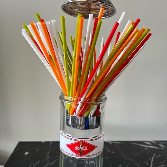 Coca-Cola Vintage Diner Soda Straw Dispenser - Picture 7 of 10